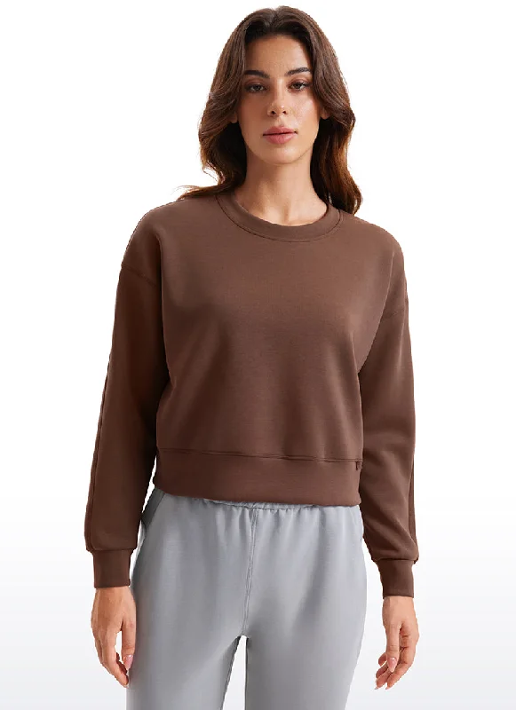 Quick Sale SoftAura Pullover Crewneck Sweatshirts