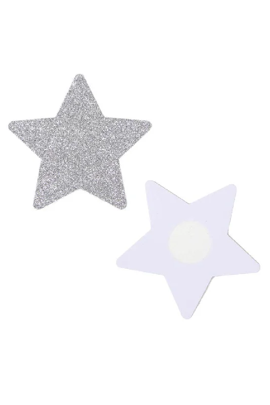 Weekend Discounts Worth Grabbing White Glitter Star Pasties